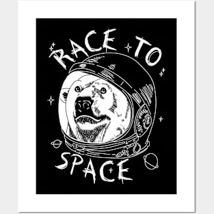 Race to space Posters and Art